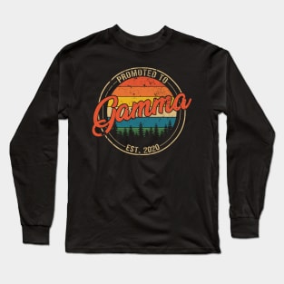 Promoted to Gamma Est 2020 Mothers Day Gift Long Sleeve T-Shirt